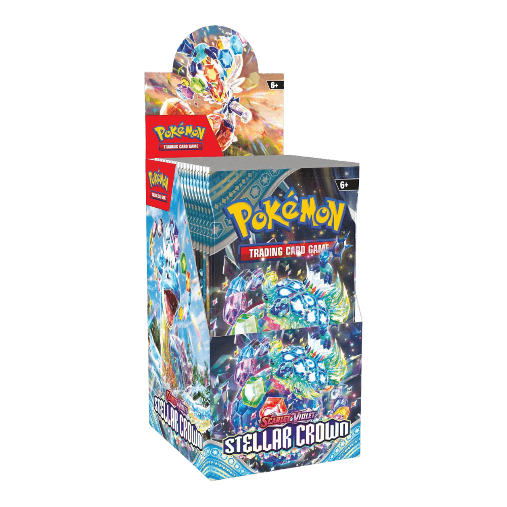 Pokemon Stellar Crown Half Booster Box (18 Packs) - EternaCards