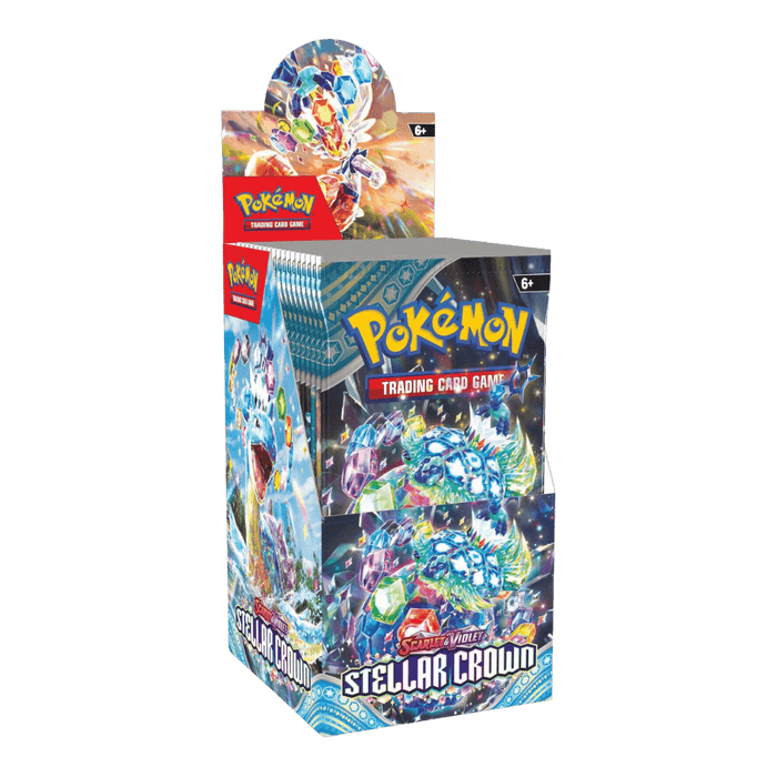 Pokemon Stellar Crown Half Booster Box (18 Packs) - EternaCards