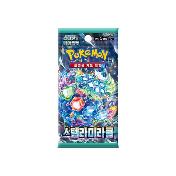 Pokemon Stellar Miracle Korean Booster Pack (SV7) - EternaCards