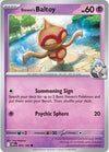Pokemon Steven's Baltoy 083/182 SV10: Destined Rivals Reverse Holo