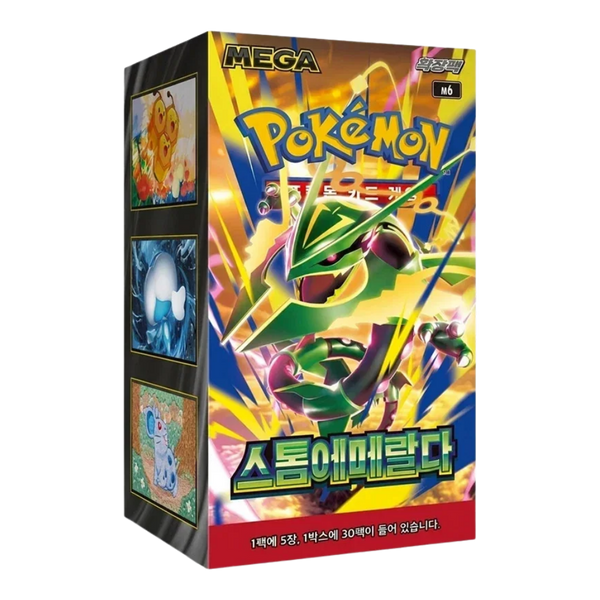 Pokemon Storm Emeralda Korean Booster Box - Eterna Cards