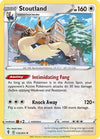 Pokemon Stoutland 135/203 SWSH07: Evolving Skies Normal