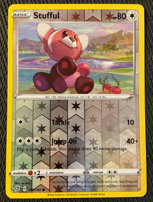 Pokemon Stufful 149/192 SWSH02: Rebel Clash Normal - Eterna Cards