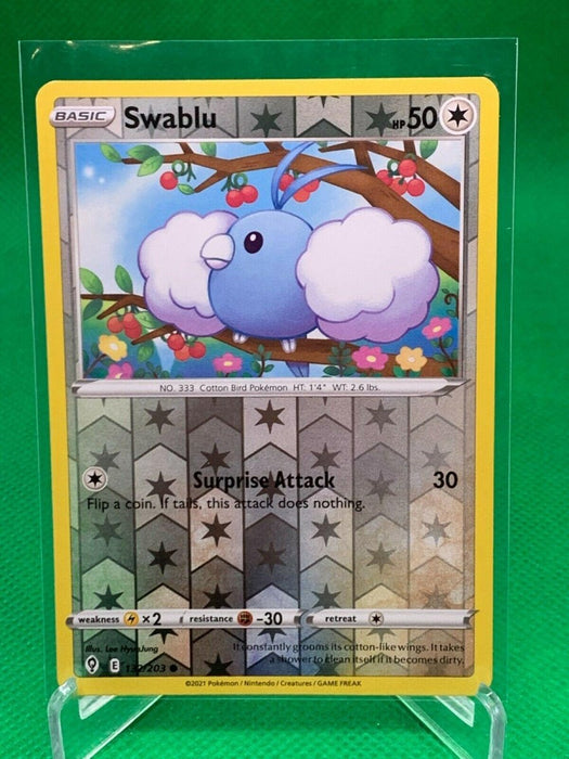Pokemon Swablu 132/203 SWSH07: Evolving Skies Normal - Eterna Cards