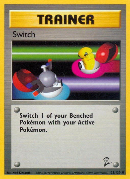 Pokemon Switch 123/130 Base Set 2 Normal - Eterna Cards