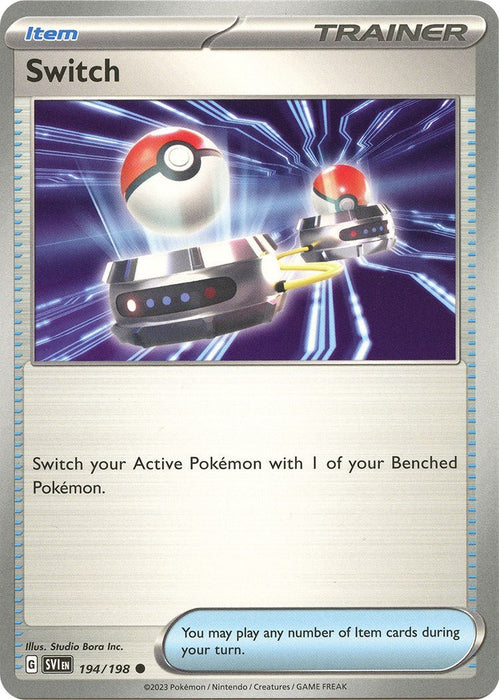 Pokemon Switch 194/198 SV01: Scarlet & Violet Base Set Reverse Holo - EternaCards