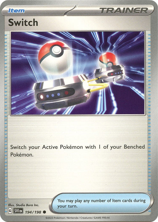Pokemon Switch 194/198 SV01: Scarlet & Violet Base Set Reverse Holo - EternaCards