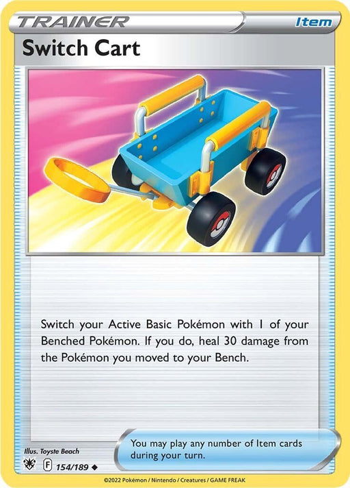 Pokemon Switch Cart 154/189 SWSH10: Astral Radiance Reverse Holo - EternaCards