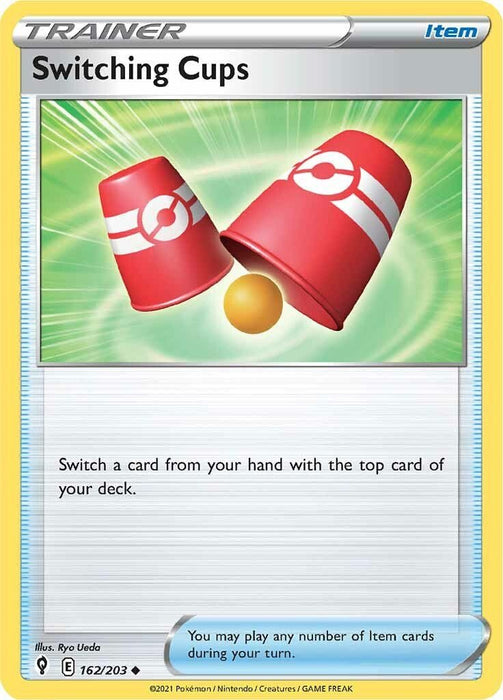 Pokemon Switching Cups 162/203 SWSH07: Evolving Skies Reverse Holo - EternaCards