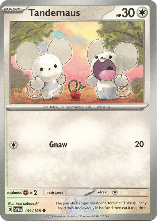Pokemon Tandemaus - 159/198 159/198 SV01: Scarlet & Violet Base Set Normal - EternaCards