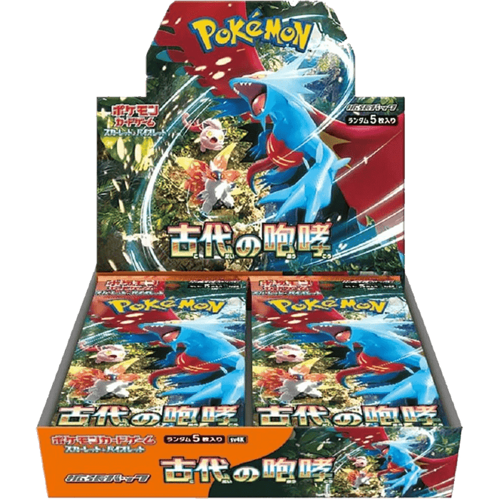 Pokemon TCG: Ancient Roar SV4K Japanese Booster Box - EternaCards