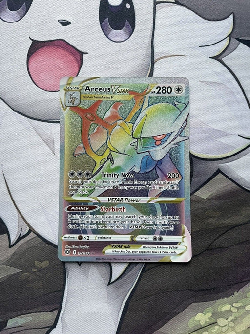 Pokemon TCG: Arceus VSTAR - 176/172 Brilliant Stars - Rainbow Rare - EternaCards