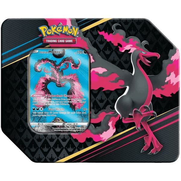 Pokemon TCG: Crown Zenith 7" Art Tin - Galarian Moltres - EternaCards
