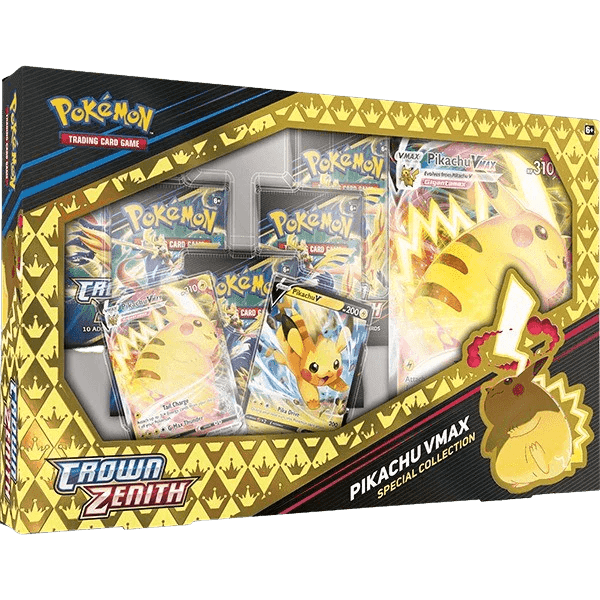Pokemon TCG: Crown Zenith Special Collection Box - Pikachu VMAX - EternaCards