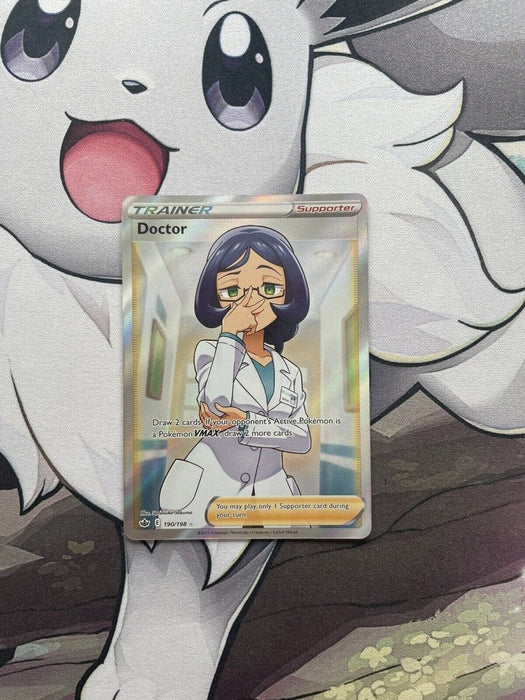 Pokémon TCG Doctor Chilling Reign 190/198 Holo Full Art - EternaCards