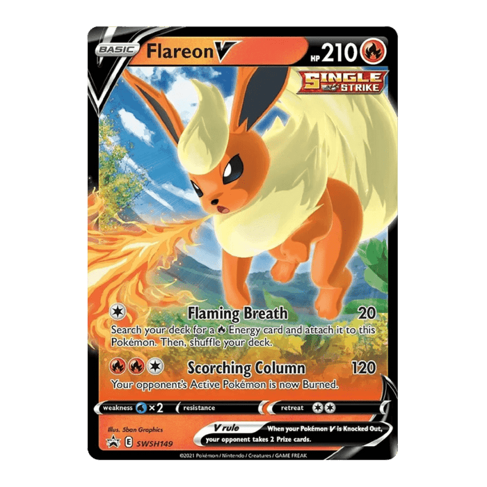 Pokemon TCG: Eevee Evolutions Tin - Flareon - EternaCards