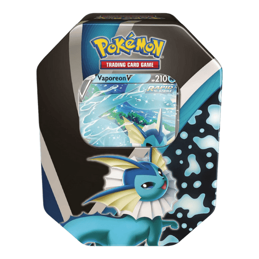 Pokemon TCG: Eevee Evolutions Tin - Vaporeon - EternaCards