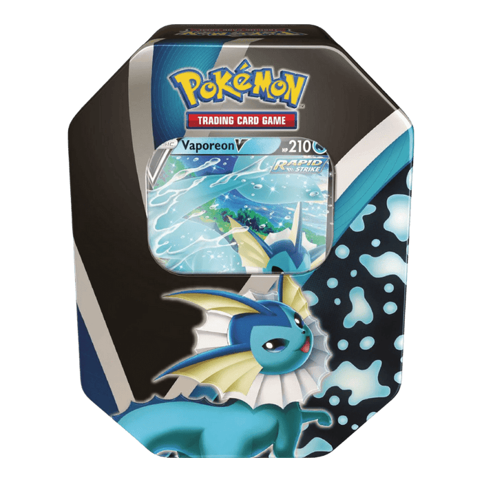 Pokemon TCG: Eevee Evolutions Tin - Vaporeon - EternaCards