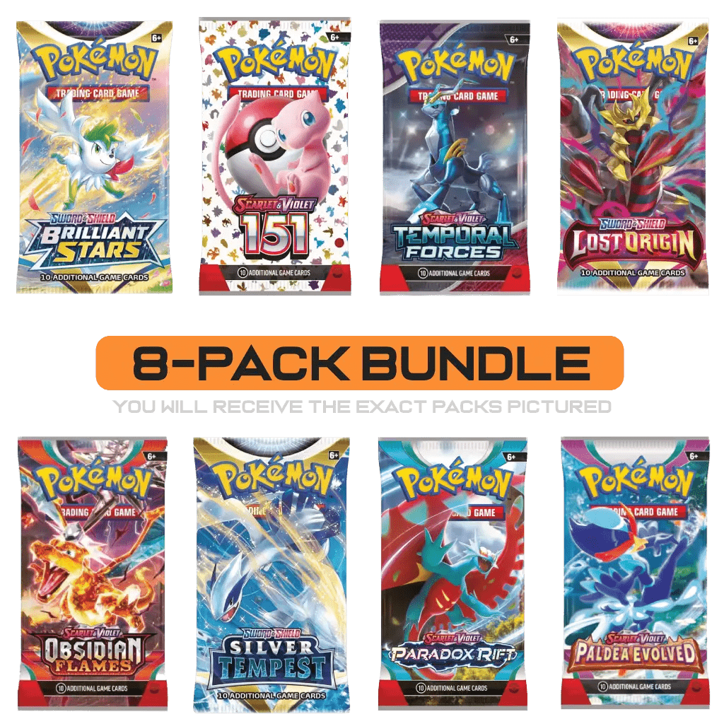 Buy Pokemon English Booster Pack Bundle (8 Packs) EternaCards Buy Pokemon English Booster Pack Bundle (8 Packs) EternaCards