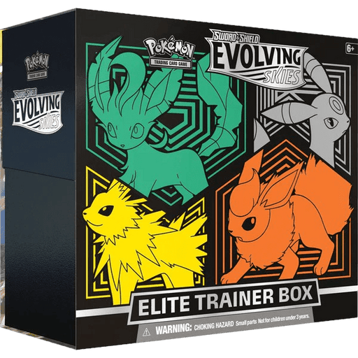 Pokemon TCG: Evolving Skies Elite Trainer Box - Leafeon, Umbreon, Jolteon, Flareon - EternaCards