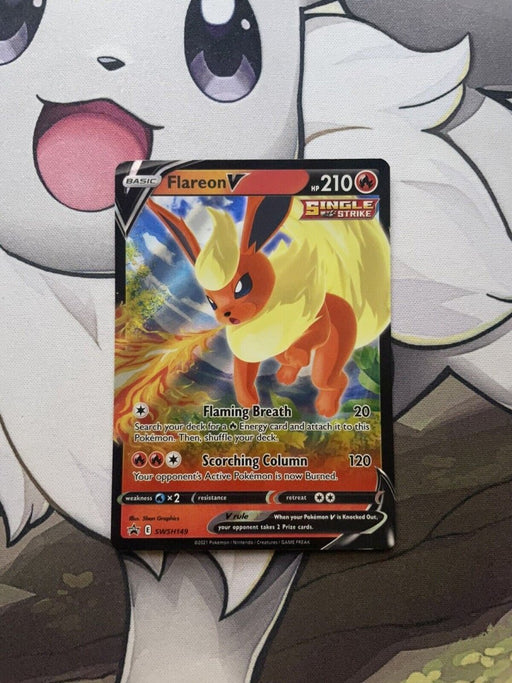 Pokémon TCG Flareon V SWSH Black Star Promo SWSH149 Promo - EternaCards