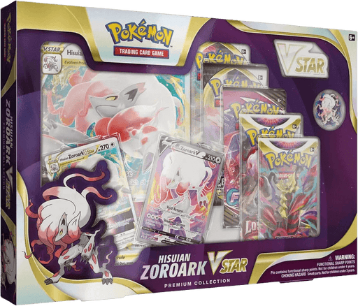 Pokemon TCG: Hisuian Zoroark VSTAR Premium Collection Box - EternaCards