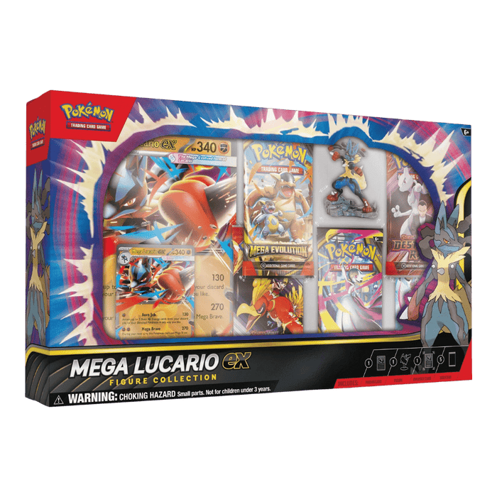 Pokemon TCG: Mega Lucario ex Figure Collection - EternaCards