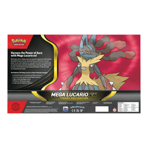 Pokemon TCG: Mega Lucario ex Figure Collection - EternaCards