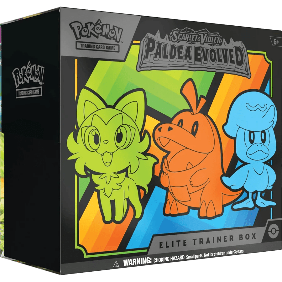 Paldea Evolved ポケセン エリートトレーナーボックス Pokemon Paldea Evolved Elite Trainer Box — EternaCards