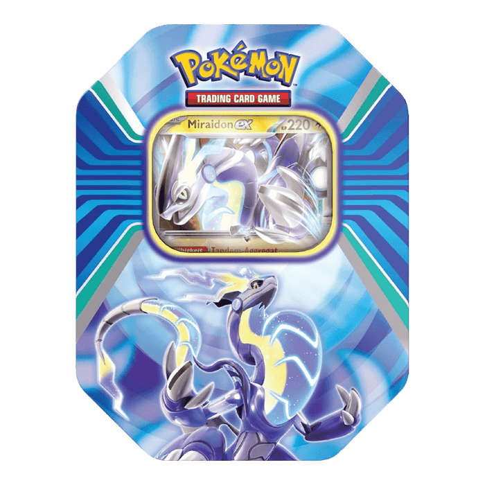 Pokemon TCG: Paldea Legends Tin - Miraidon - EternaCards