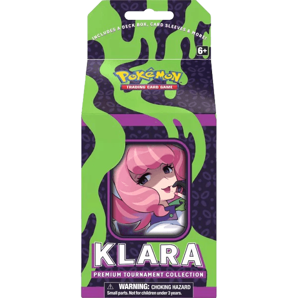 Pokemon Booster Pack Lot Pokemon Klara Premium Tournament Collection Card Sleeves, Dice, Deck Box & More Klara Premium Tournament Box Pokemon Booster Pack Lot Pokemon Klara Premium Tournament Collection Card Sleeves, Dice, Deck Box & More Klara Premium Tournament Box
