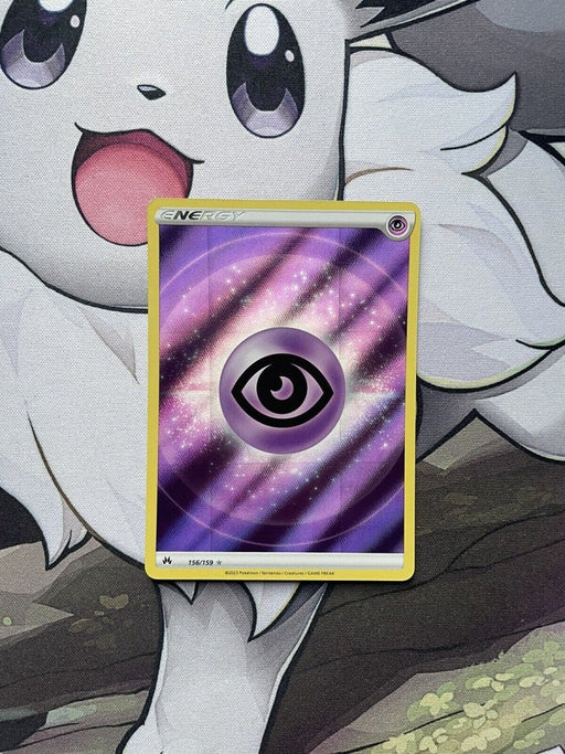 Pokémon TCG Psychic Energy (Texture Full Art) Crown Zenith 156/159 Holo Ultra... - EternaCards