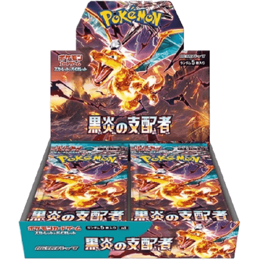 Pokemon TCG: Ruler of the Black Flame SV3 Japanese Booster Box - EternaCards