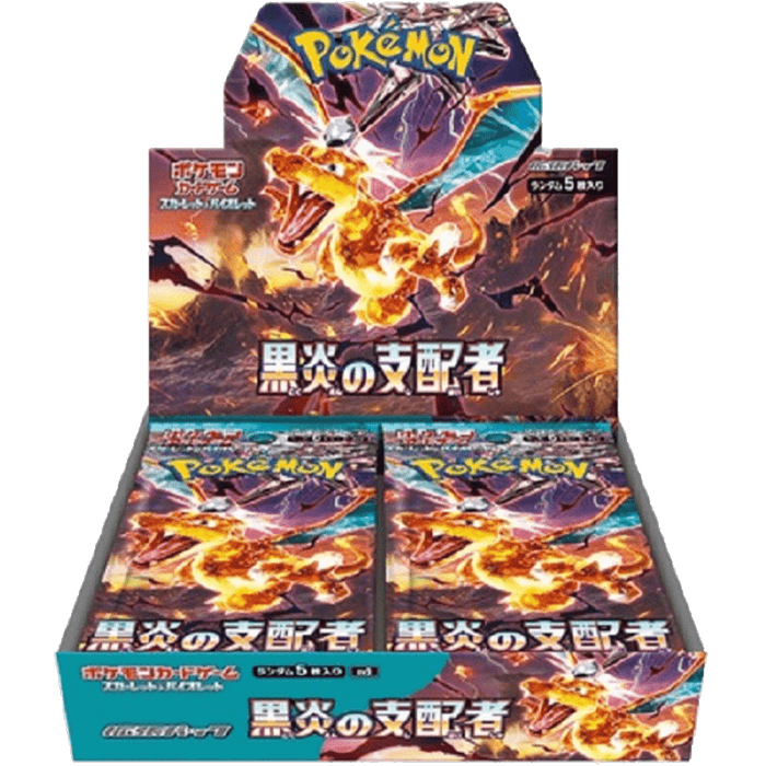 Pokemon TCG: Ruler of the Black Flame SV3 Japanese Booster Box - EternaCards