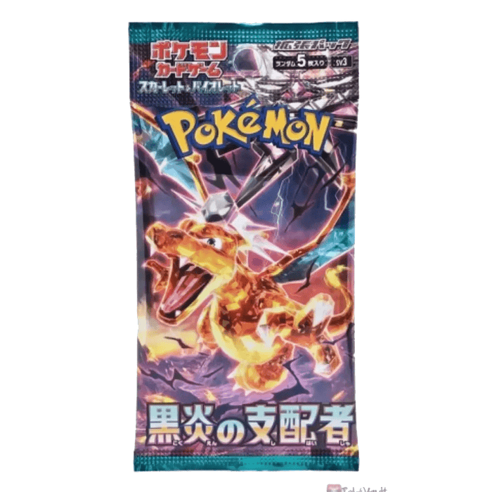 Pokemon TCG: Ruler of the Black Flame SV3 Japanese Booster Pack - EternaCards