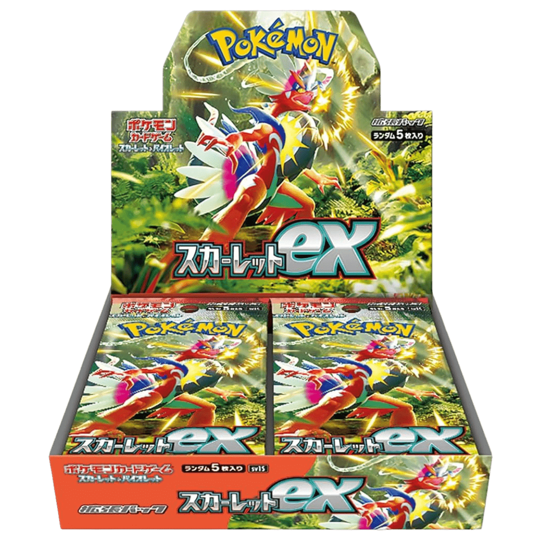 Pokemon Scarlet ex Japanese Booster Box - sv1S EternaCards Pokemon Scarlet ex Japanese Booster Box - sv1S EternaCards