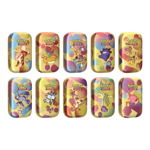 Pokemon TCG - Scarlet & Violet - 151 Mini Tin: Display (10 Tins) - EternaCards