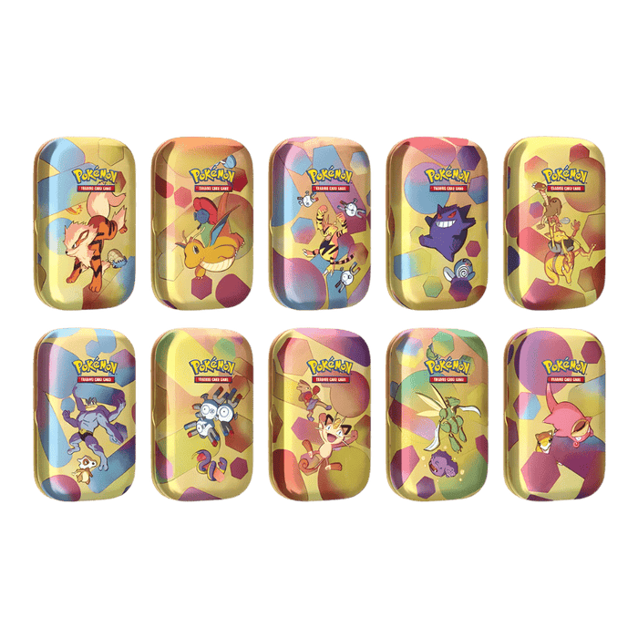 Pokemon TCG - Scarlet & Violet - 151 Mini Tin: Display (10 Tins) - EternaCards