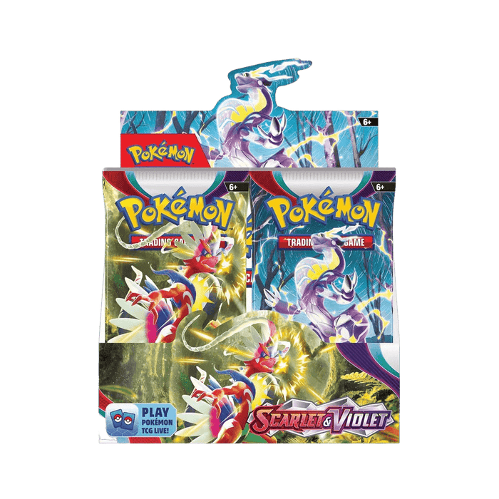 Pokemon TCG: Scarlet & Violet Base Set - Booster Box (36 Packs) - EternaCards