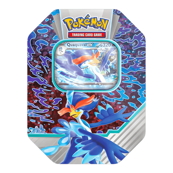 Pokemon TCG - Scarlet & Violet - Paldea Partners Tin - Quaquaval - EternaCards