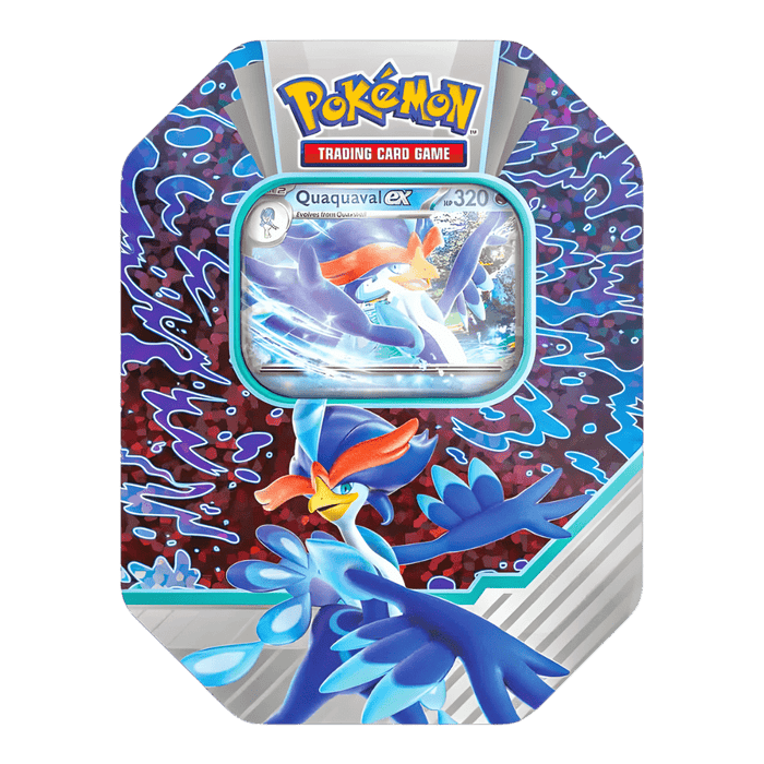 Pokemon TCG - Scarlet & Violet - Paldea Partners Tin - Quaquaval - EternaCards