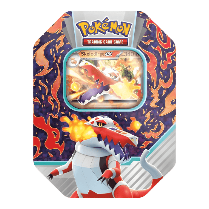 Pokemon TCG - Scarlet & Violet - Paldea Partners Tin - Skeledirge - EternaCards