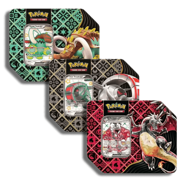 Pokemon Paldean Fates 5 Booster Tin