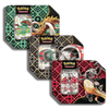 Pokemon Paldean Fates 5 Booster Tin (Charizard, Great Tusk, Iron Treads)