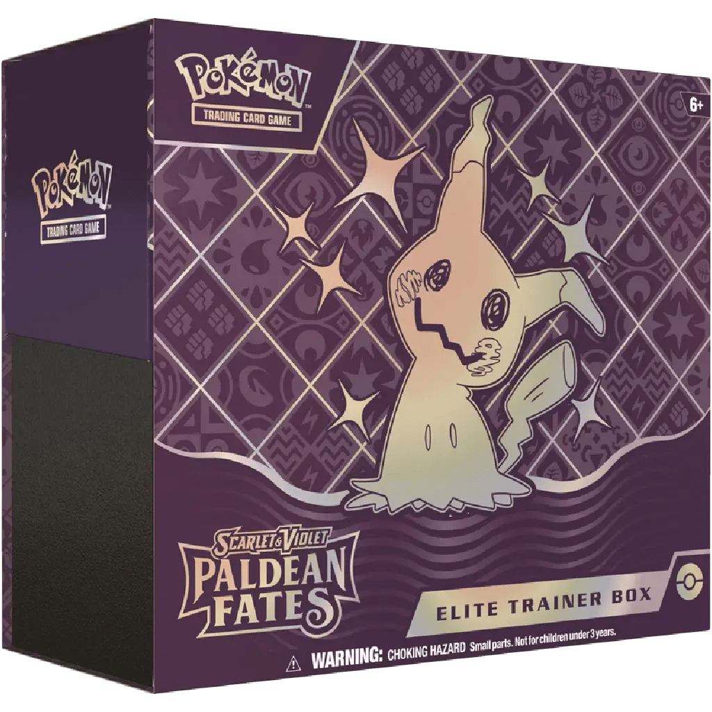 【新品未開封・ポケセン限定】エリートトレーナーBOX Paldean Fates Pokemon Paldean Fates Elite Trainer Box — EternaCards