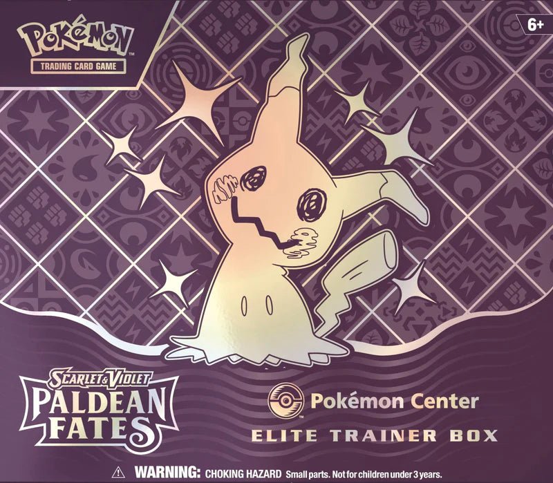 Pokemon TCG - Scarlet & Violet - Paldean Fates - Elite Trainer Box - EternaCards