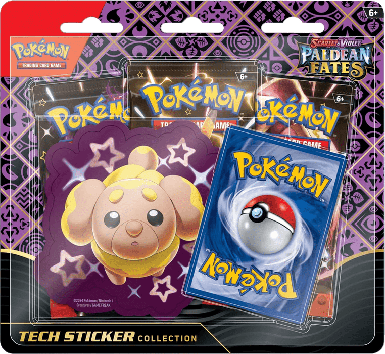 Pokemon TCG - Scarlet & Violet - Paldean Fates - Tech Sticker Collection - EternaCards