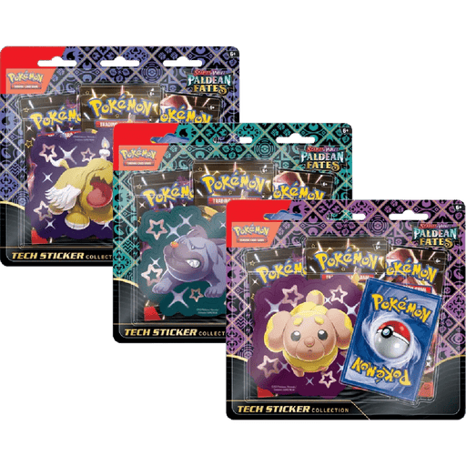 Pokemon TCG - Scarlet & Violet - Paldean Fates - Tech Sticker Collection - EternaCards