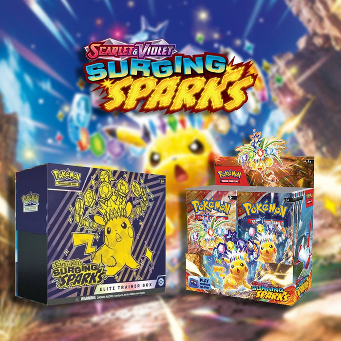 Pokemon Surging Sparks - Exclusive Pre-Order Deal - Eterna Cards