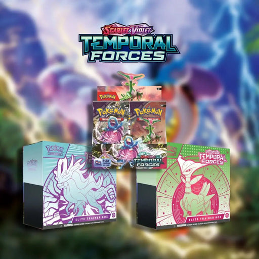 Pokemon TCG: Scarlet & Violet - Temporal Forces - Exclusive Pre - Order Bundle Deal - EternaCards